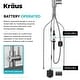 preview thumbnail 26 of 139, Kraus Britt Commercial 3-Function 1-Handle Pulldown Kitchen Faucet