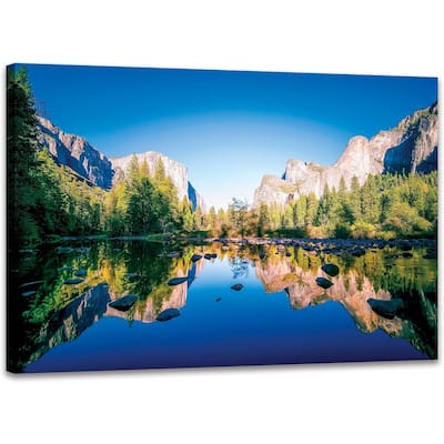 Yosemite National Park Canvas Wall Art Forest