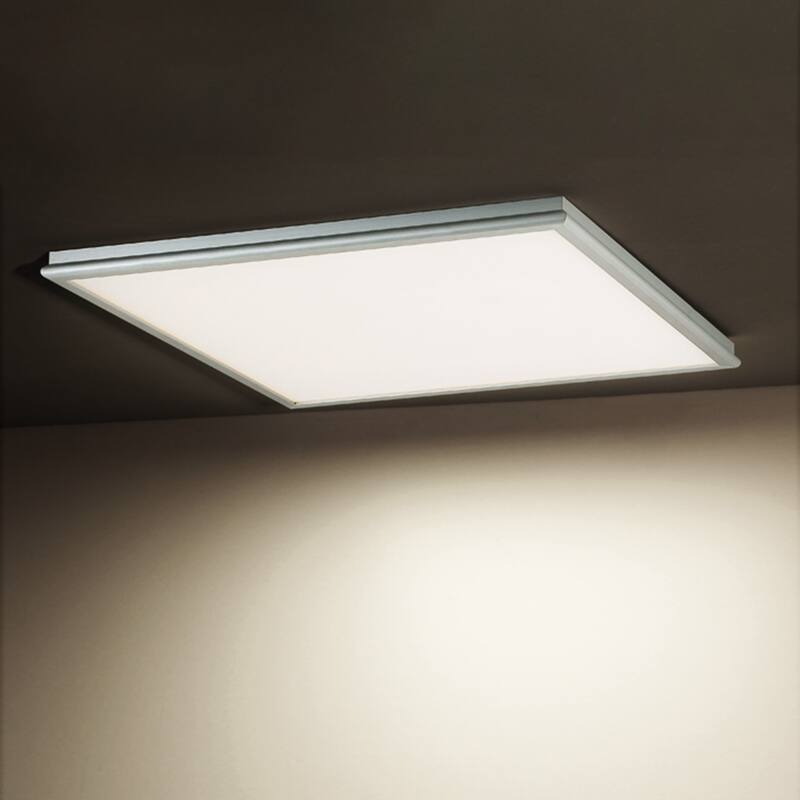 Polar 14in LED Flush Mount 3000K in Brushed Nickel