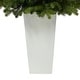 preview thumbnail 4 of 3, 3.5' Artificial Christmas Tree with 50 Clear Lights in Tower Planter