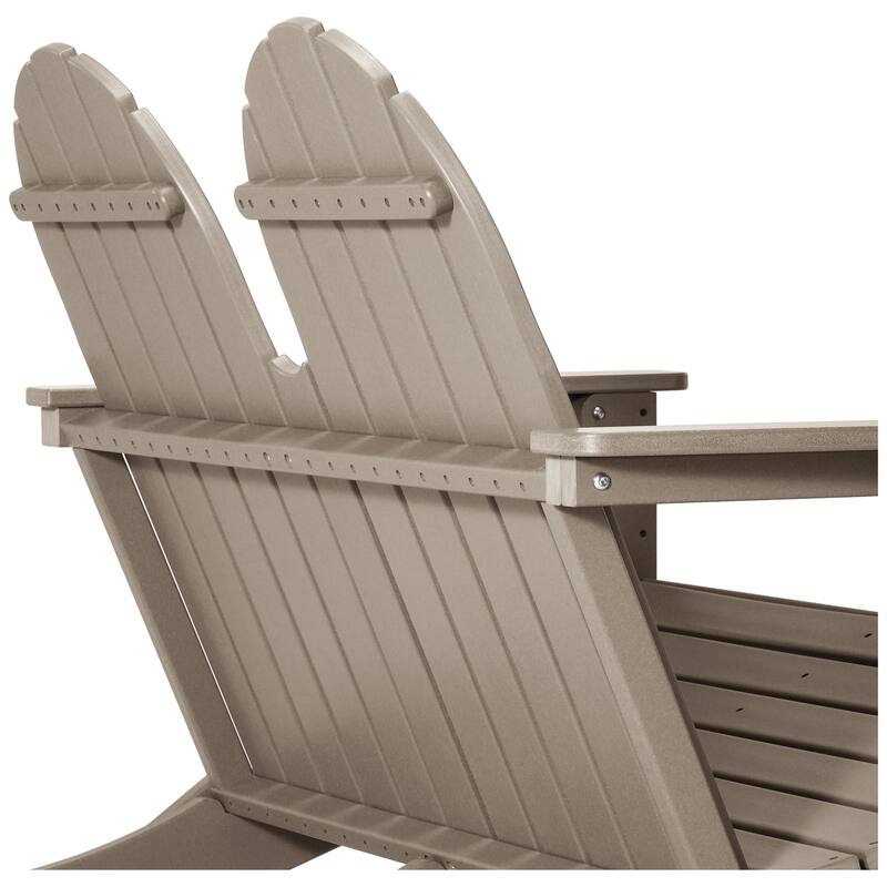 Hanniford Poly Adirondack 49 Inch Folding Bench