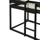 preview thumbnail 35 of 34, Twin Over Twin House Bunk Bed with Tent, Solid Wood Double Bedframe