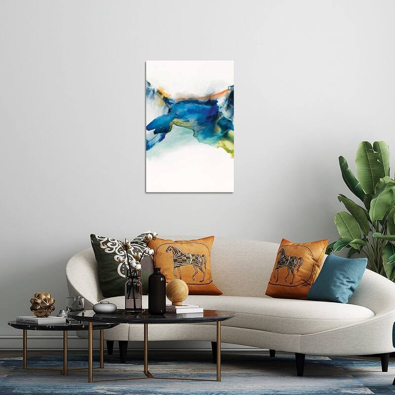 Abstract Terrain II Print On Acrylic Glass by Sisa Jasper