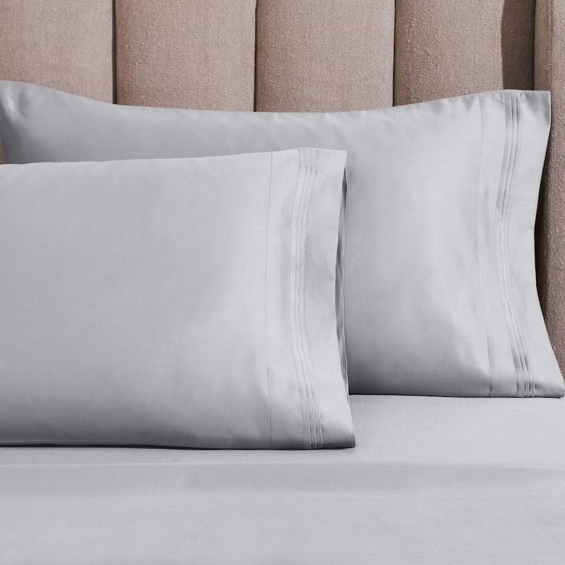 Blue Nile Mills 1500 Thread Count Egyptian Cotton Deep Pocket Solid Sheet Set