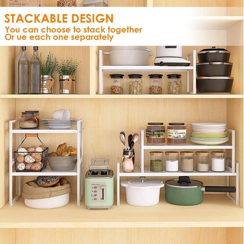 Expandable kitchen Countertop Organizer