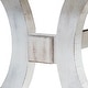 preview thumbnail 8 of 7, Furniture of America Sylmer White 86-inch Wood Expandable Dining Table