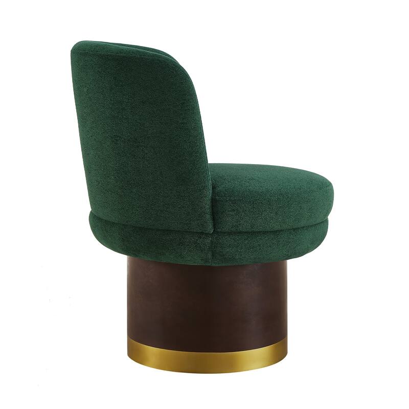 360°Swivel Accent Chair Round Swivel Chair Barrel Chair Upholstered Swivel Chair for Living Room, Bedroom or Apartment