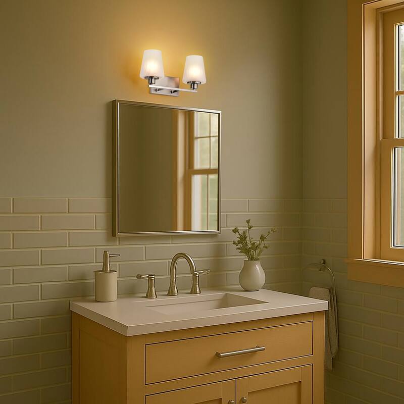 Nuvo Lighting 60/8222 Lune 2 Light 16" Wide Vanity Light