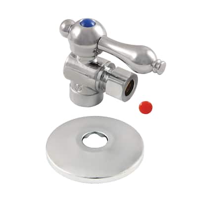 Kingston Brass 1-3/4" High Quarter Turn Angle Stop Valve with Flange
