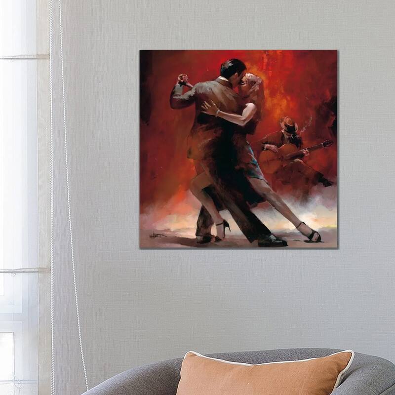 iCanvas "Tango Argentino II" by Willem Haenraets Canvas Print - 26x26x1.5
