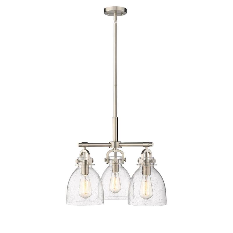 Innovations Lighting 410-3CR-16-20 Newton Bell Pendant Newton Bell 3