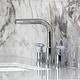 preview thumbnail 9 of 34, Kingston Brass Synchronous Two-Handle 3-Hole Deck Mount Widespread Bathroom Faucet with Brass Pop-Up Drain