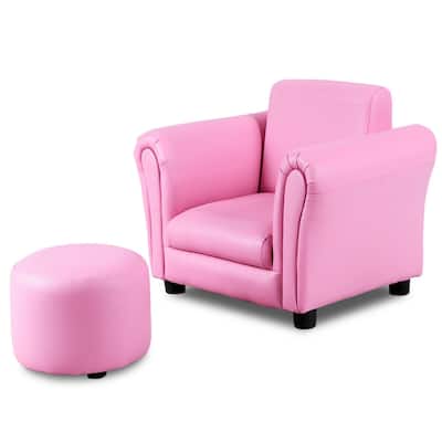 Costway Kids Sofa Armrest Chair Couch Children Toddler Birthday Gift