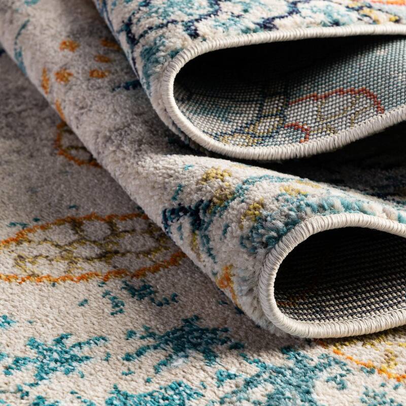 Novelty Cruxoit Collection Area Rug