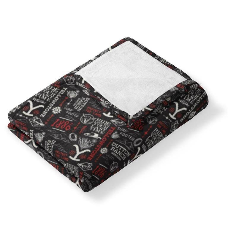 Yellowstone Holiday Silk Touch Throw Blanket