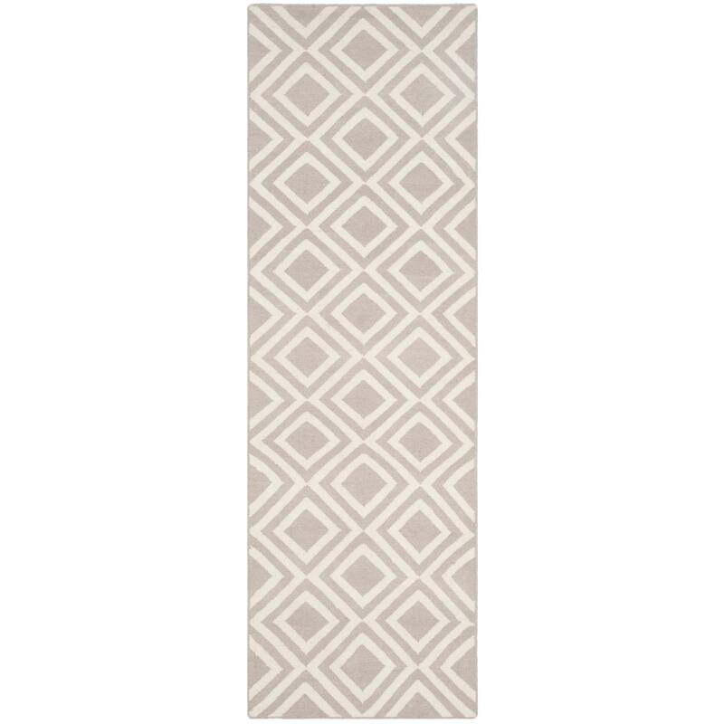 SAFAVIEH Handmade Flatweave Dhurries Tracey Modern Moroccan Wool Rug