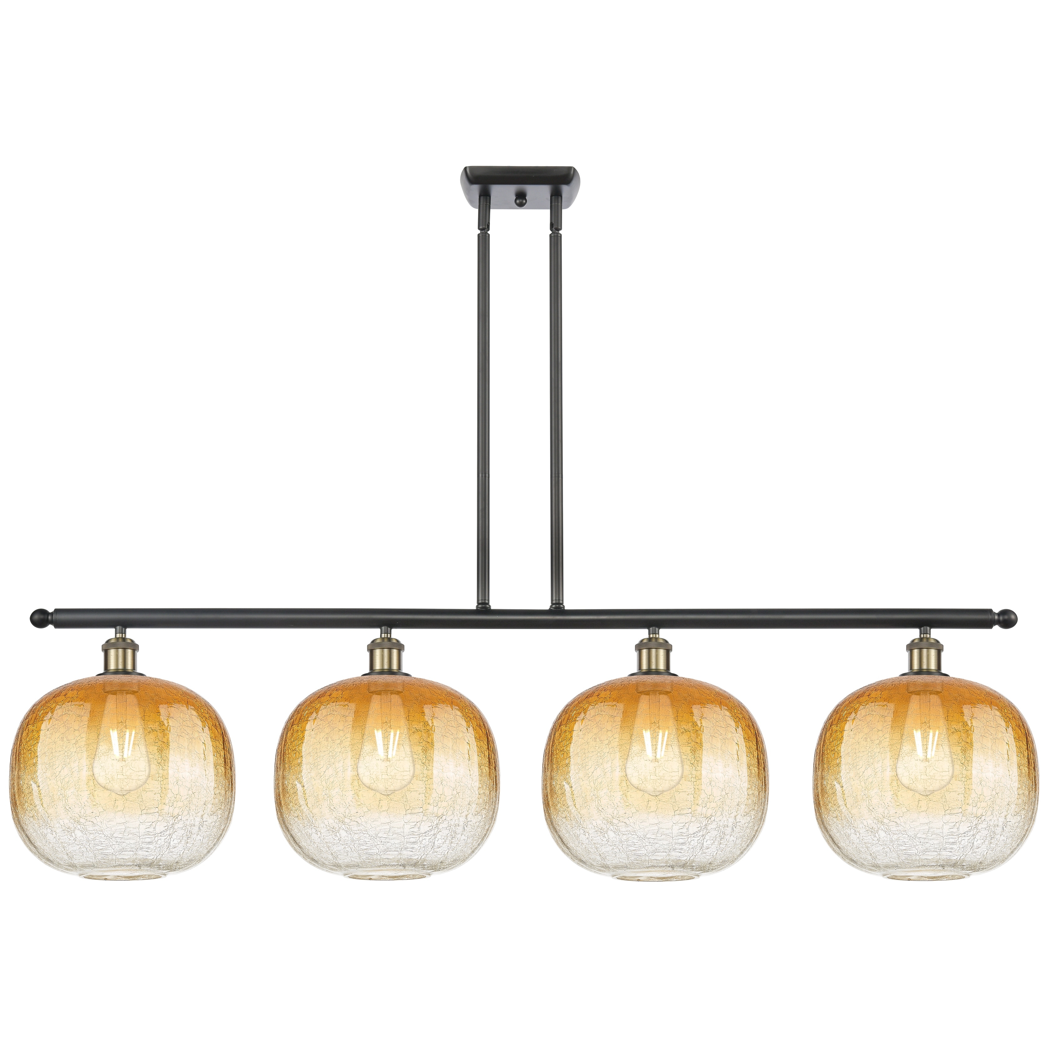 Innovations Lighting Endless Possibilities Ballston - Brookhaven Sphere - 4 Light 49" Stem Hung Island Light