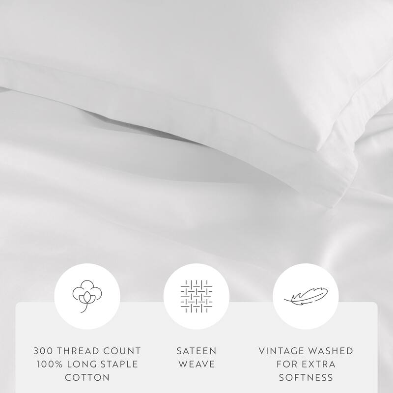 Becky Cameron Ultra Soft 100% Cotton Comforter & Duvet Cover Bundle