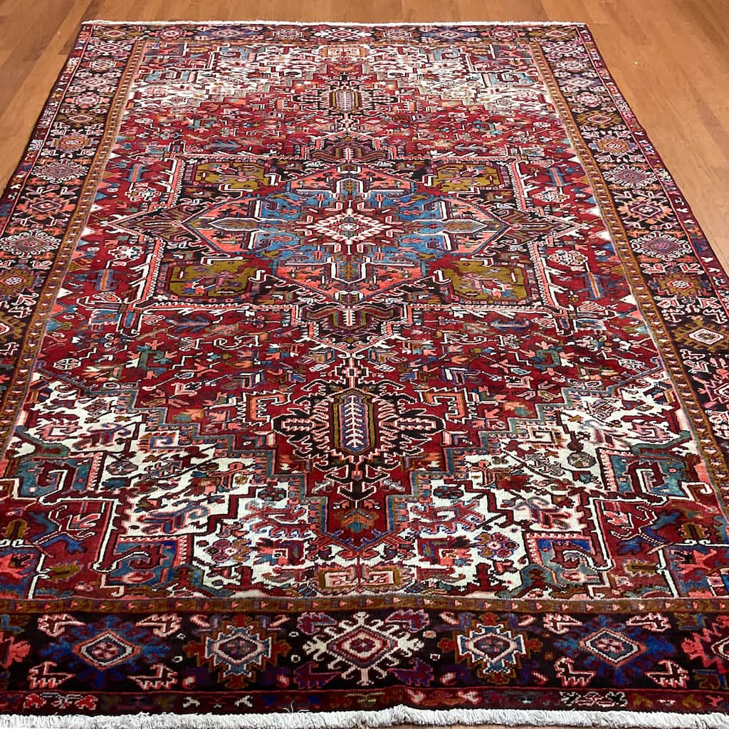 HERAT ORIENTAL Handmade Fine Heriz Rug - 8'5" x 11'8"