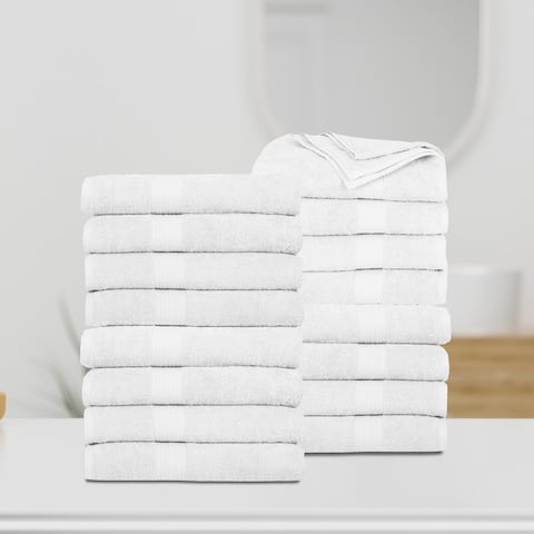 Ample Decor Bath Towel Soft & Highly Absorbent - 16 Piece