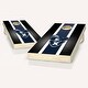 preview thumbnail 1 of 7, Xavier Musketeers Striped Outdoor Cornhole Board Set NO Accessories