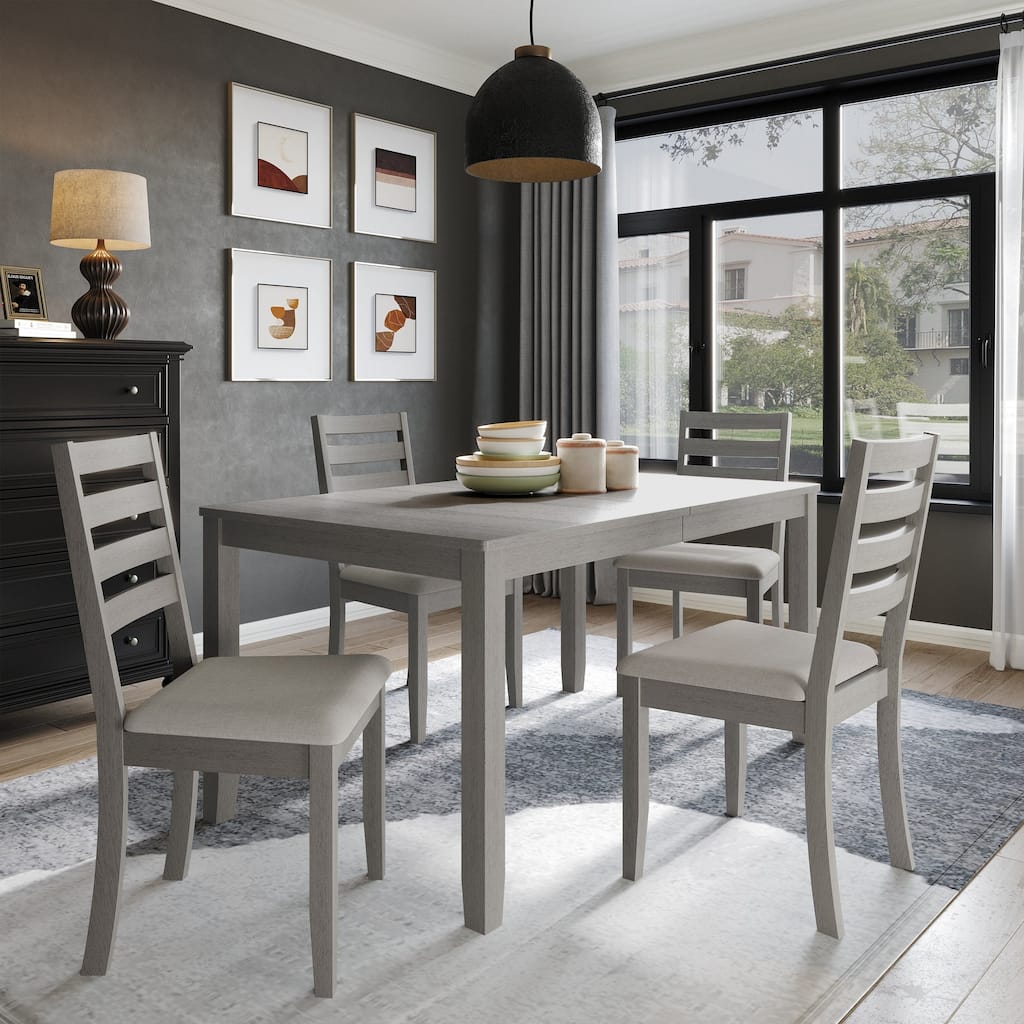 CraftPorch Simple Timeless 5-piece Wooden Dining Set