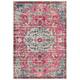 SAFAVIEH Madison Sabire Boho Medallion Distressed Rug - 2'2" x 4' - Fuchsia/Teal