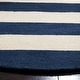 preview thumbnail 9 of 9, SAFAVIEH Handmade Kids Aimy Stripe Wool Rug