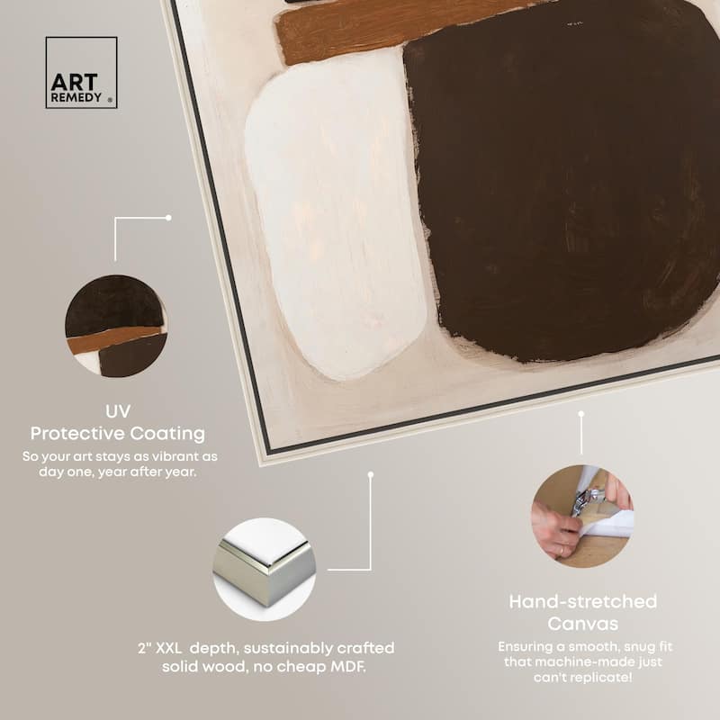 Asymmetrical Balance III Canvas by Art Remedy