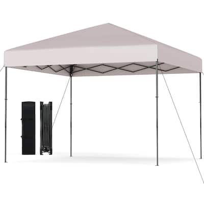Costway 10 X 10 FT Pop up Canopy Tent with Portable Carrying Bag 8