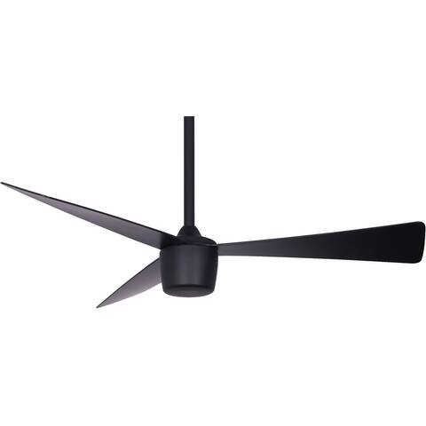 44-inch Low Profile LED Light Kit Ceiling Fan, Remote Control - 44