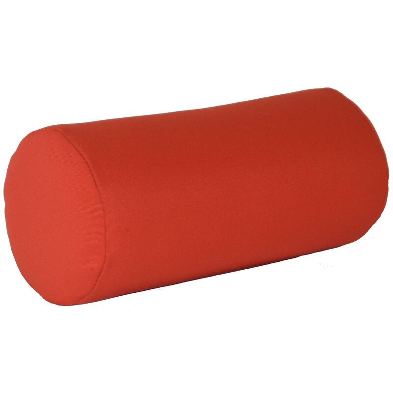 Bolster Pillow - 7" x 18" - Red