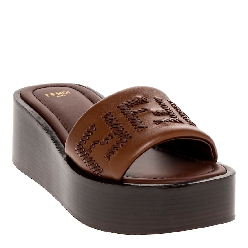 Fendi Sunshine Flatform Slide