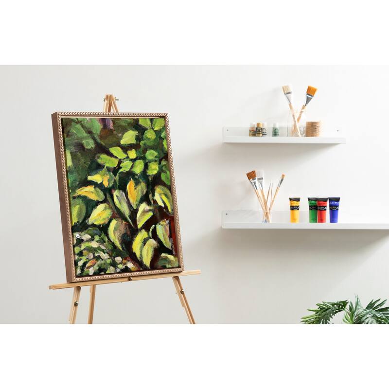 Kate and Laurel Sylvie Beaded Blank Framed Canvas