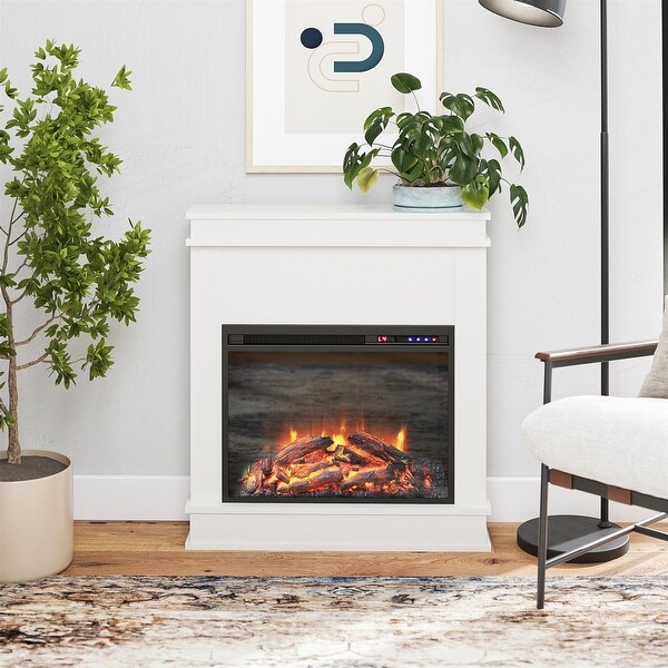Ameriwood Home Melwood Electric Fireplace with Mantel Touchscreen Display On Sale Bed Bath Beyond 34435787