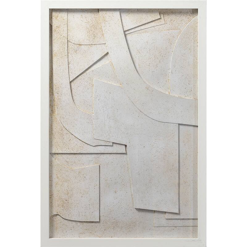 Renwil Pathfinder 20" Wide Wall Art, Off-white