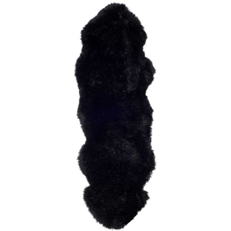SAFAVIEH Handmade Natural Sheepskin Leanca 3.4-inch Thick Rug