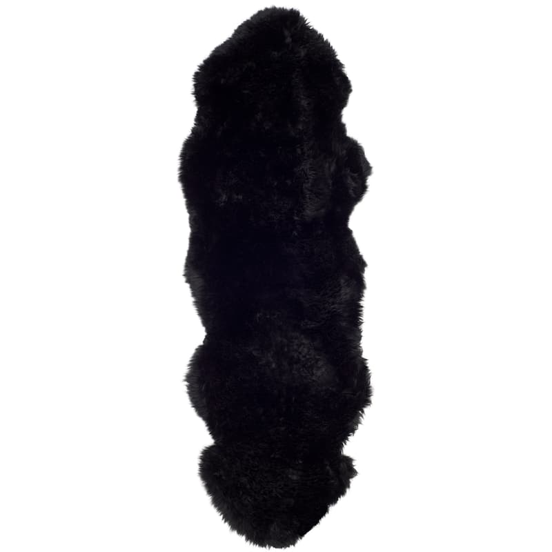 SAFAVIEH Handmade Natural Sheepskin Leanca 3.4-inch Thick Rug