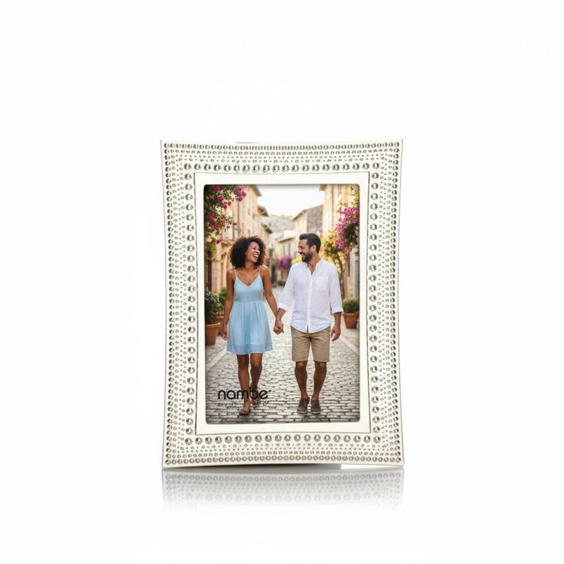 Nambe Beaded Picture Frame