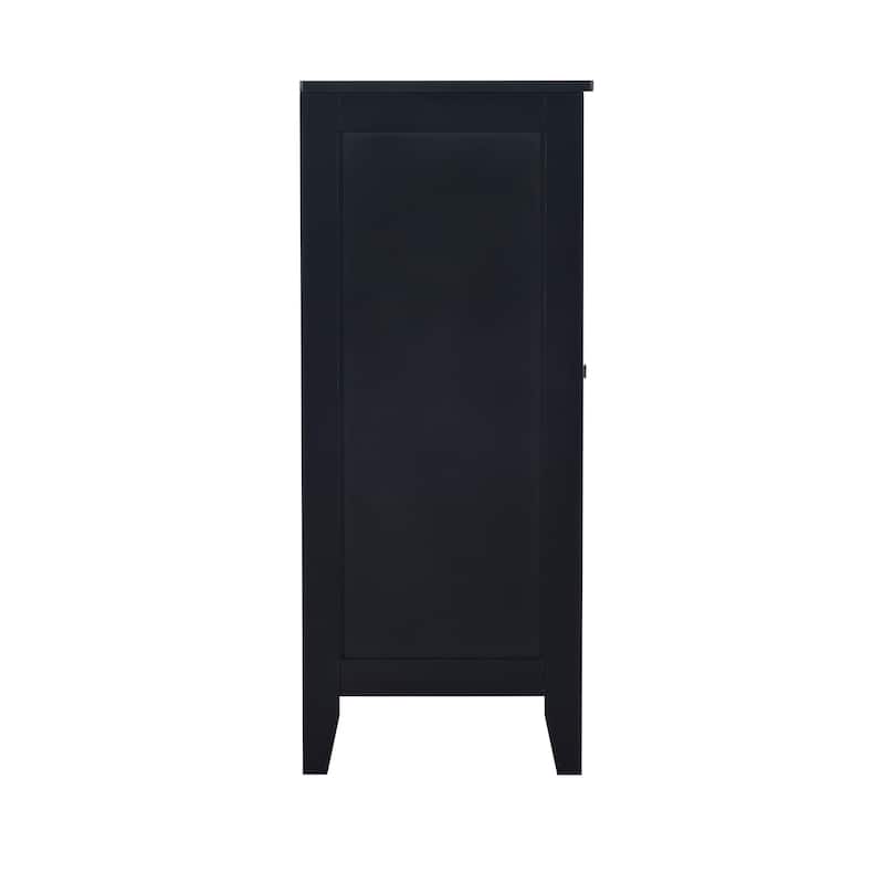 Ava Black Small Cabinet