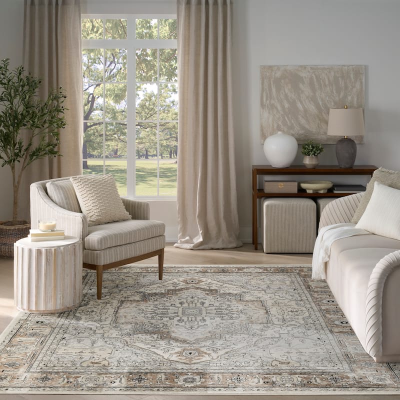 Nourison Quarry Indoor only Persian Area Rug