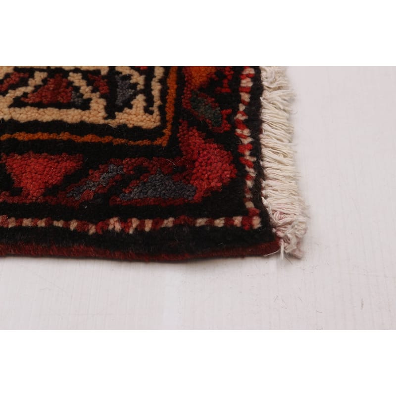 ECARPETGALLERY Hand-knotted Konya Anatolian Red Wool Rug - 3'11 x 13'5