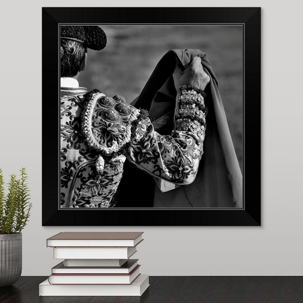 "Resolute" Black Framed Print