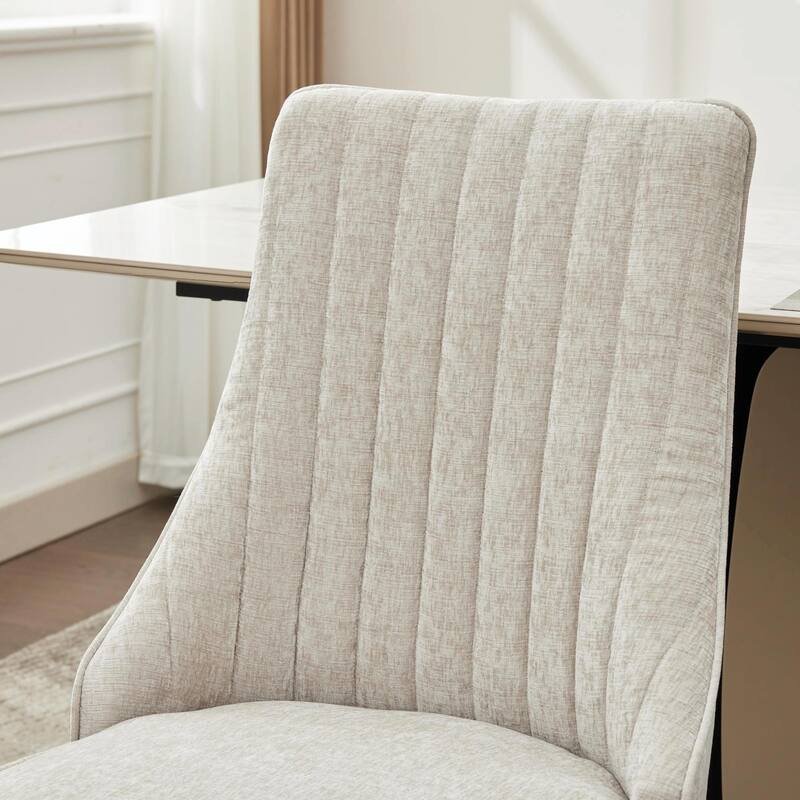 Rayon Cloth Flocking Chenille Dining Chairs