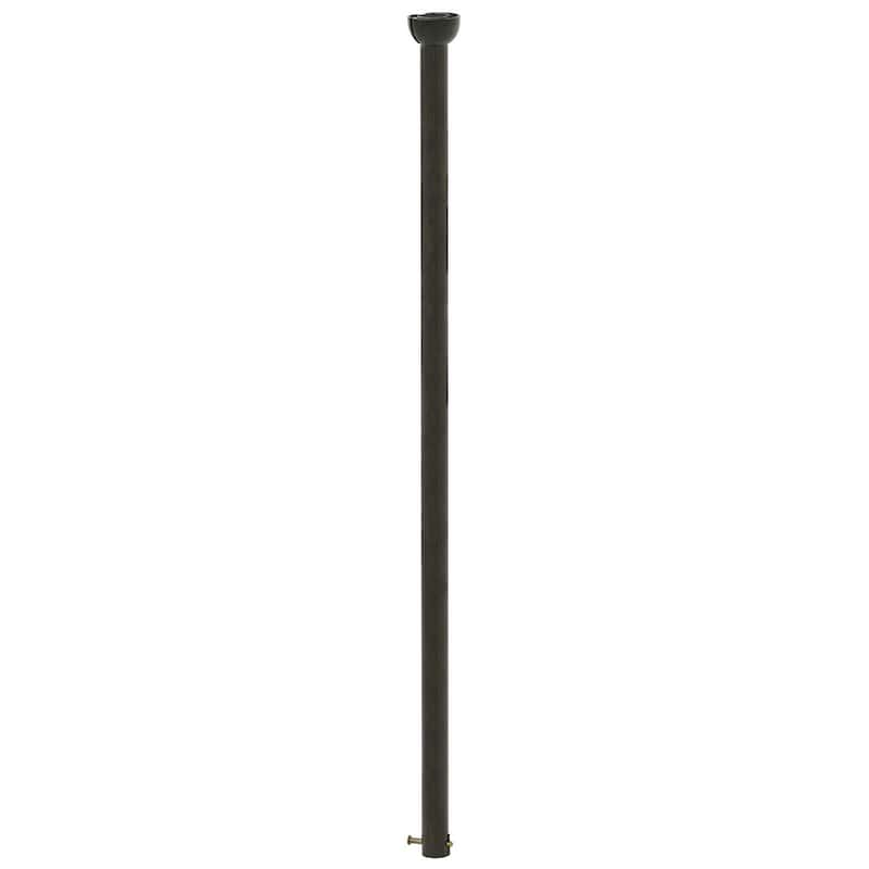 Fanaway Steel Ceiling Fan Downrod - 36-inch - Matt Black