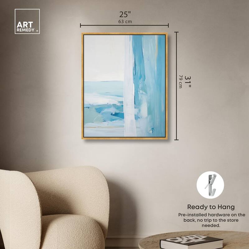 Transcendent Tides II Canvas by Art Remedy