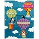 preview thumbnail 10 of 12, SAFAVIEH Carousel Kids Tjadke Hot Air Balloon Rug