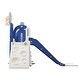 preview thumbnail 8 of 25, 5 in 1 Toddler Slide and Swing Set, Indoor Outdoor Playground Set Toddler Climber Slide Playset with Basketball Hoop for Babies