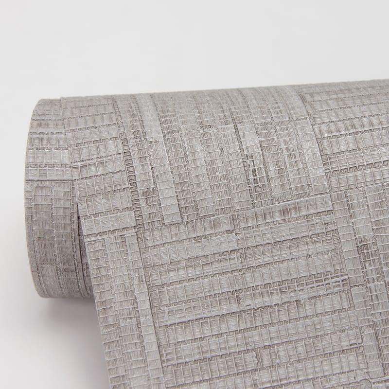 Warner Thea Grey Geometric Wallpaper