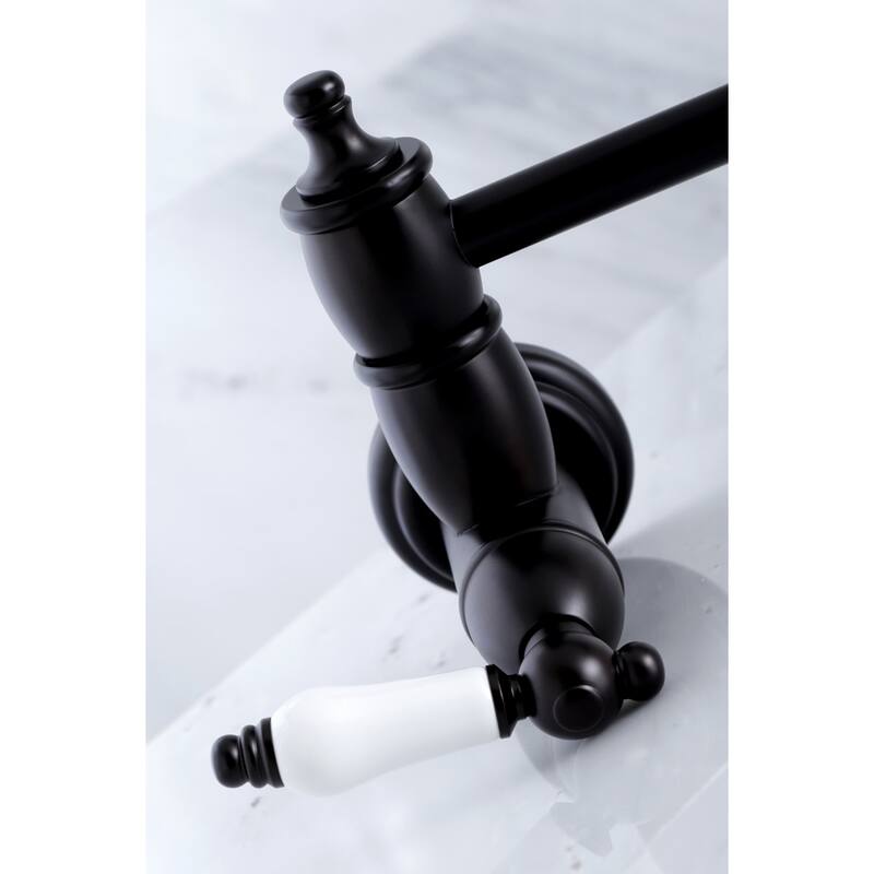 Restoration Wall Mounted Pot Filler Faucet
